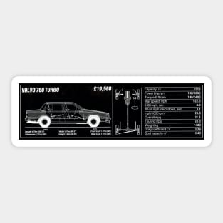 Volvo 760 Turbo Sticker